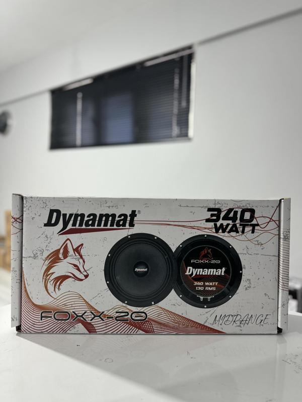 DYNAMAT FOXX-20 20CM MİDRANGE HOPARLÖR TAKIMI - Image 1