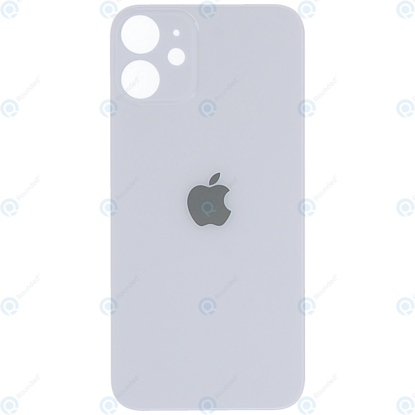 Apple iPhone 12 Mini Uyumlu Logolu Arka Pil Batarya Kapağı - LENS HARİÇ - Image 1