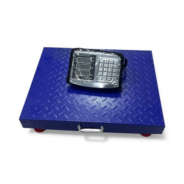 Teknika 600 KG Bluetoothlu Terazi Kantar Paslanmaz Çelik Gövde 76x52 Cm - Image 1