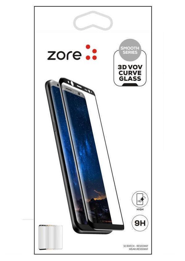 Galaxy S7 Edge Zore 3D Vov Curve Glass Ekran Koruyucu - Image 1