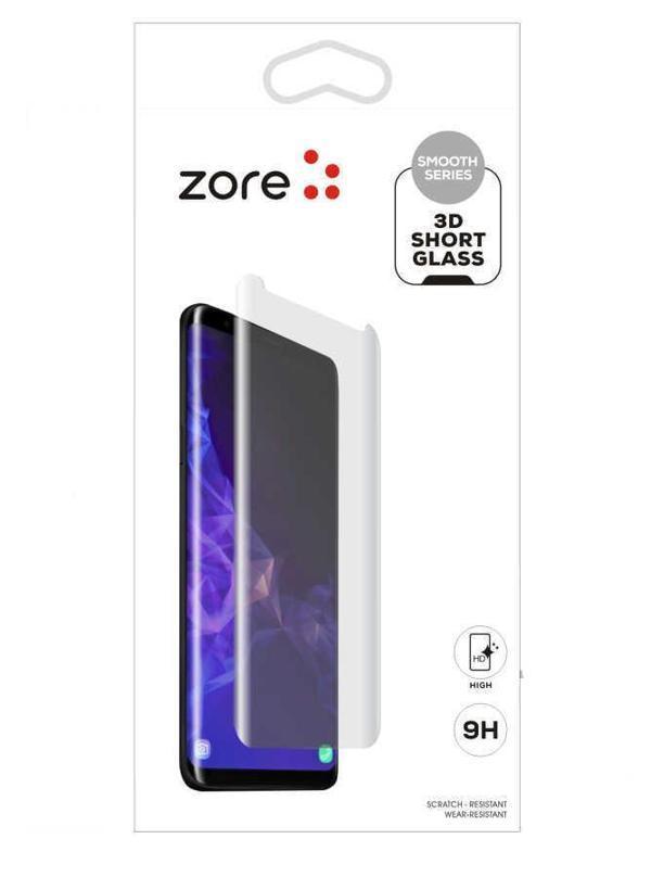 Galaxy S9 Zore 3D Short Glass Ekran Koruyucu - Image 1