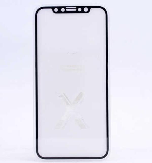 Apple iPhone X Zore Kenarları Kırılmaya Dayanıklı Cam Ekran Koruyucu - Image 1