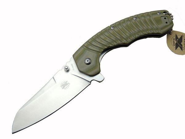 DPX Gear Kunamy KI 4450 BK Kamp Çakısı 23 cm - Kaymaz Sap, Otomatik, Kılıflı - Image 1