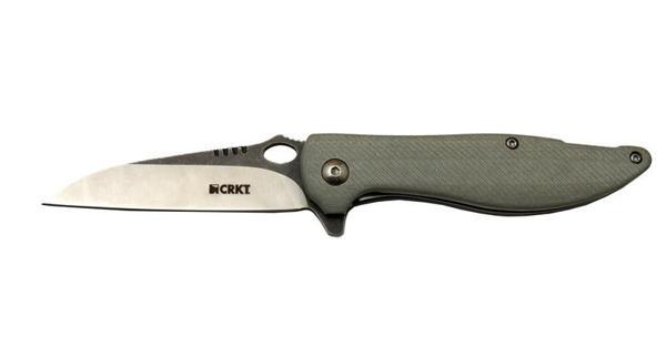 Crkt Lotus 1265 Gri Kamp / Outdoor Çakı 18cm - Yarı Otomatik, Kutulu - Image 1
