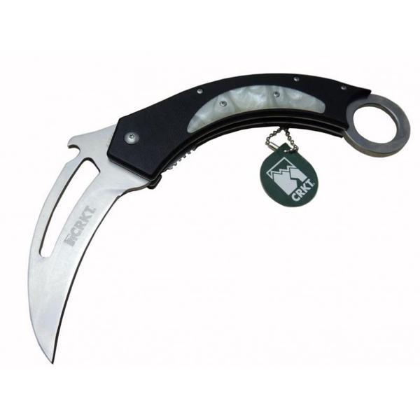 CRKT Blacsrambit Metalik X 0641 WY Kamp Çakısı 23 cm - Açacaklı, Kılıflı, Kutulu - Image 1