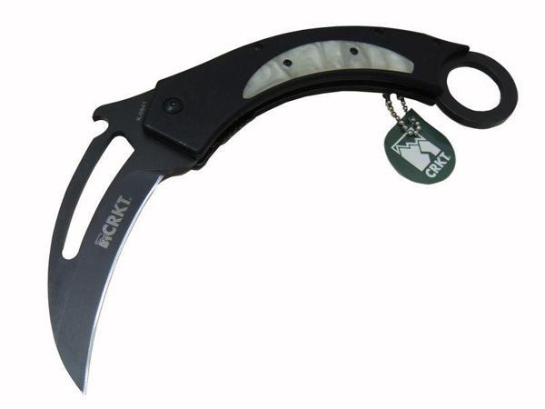 CRKT Blacsrambit Siyah X 0641 BK Outdoor Çakı 22 cm - Açacaklı, Kılıflı, Kutulu - Image 1
