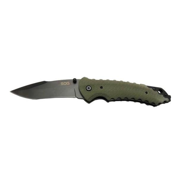 Sog Kiku Çakı Haki 22 cm Deri Kılıf - Image 1