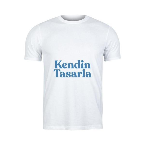 Kendin Tasarla Kişiye Özel Baskılı Tişört – Hediye Edilebilir Fotoğraf ve Yazı Baskılı Tişört - Image 1
