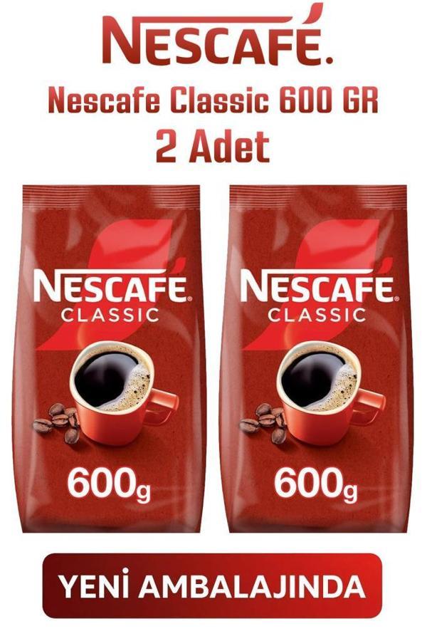 Nescafe Classic 600 GR 2 Adet - Image 1