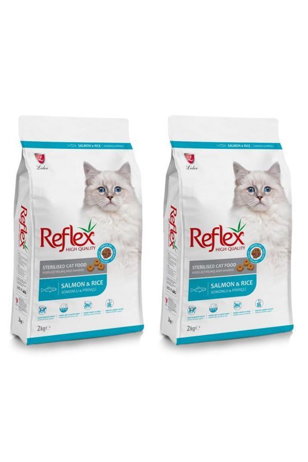Reflex Balıklı Kısırlaştırılmış Kedi Maması 2 Kg X 2 Adet - Image 1