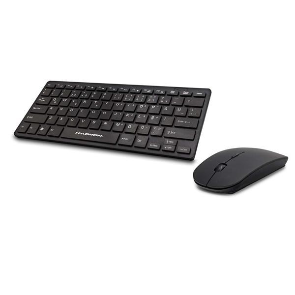 Wıreless Smart Klavye Mouse Set Q Siyah HR839 - Image 1