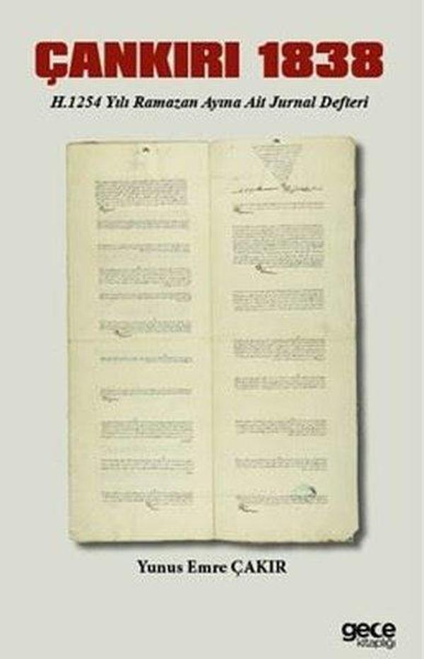 Çankırı 1838 - H. 1254 Yılı Ramazan Ayına Ait Jurnal Defteri - Gece Kitaplığı - Image 1