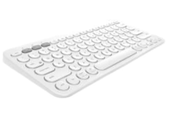 ZR460 K380 Beyaz Bluetooth Klavye - Image 1