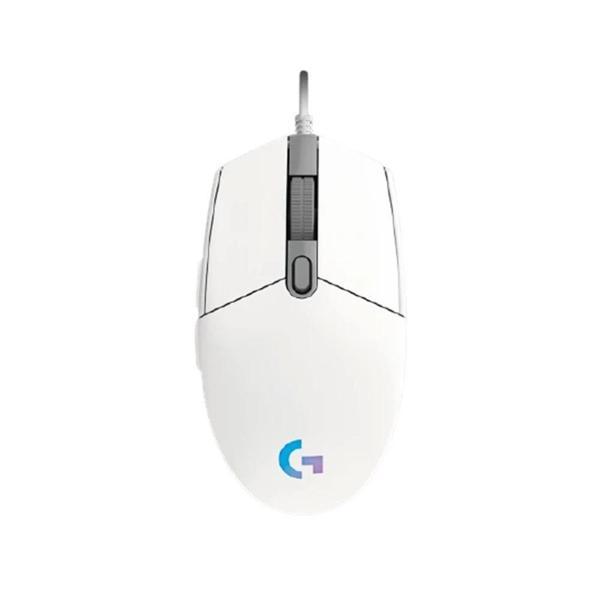 Logitech 910-005797 G203 Optik Kablolu Gaming Oyuncu Mouse Makrolu Beyaz Optik - Image 1
