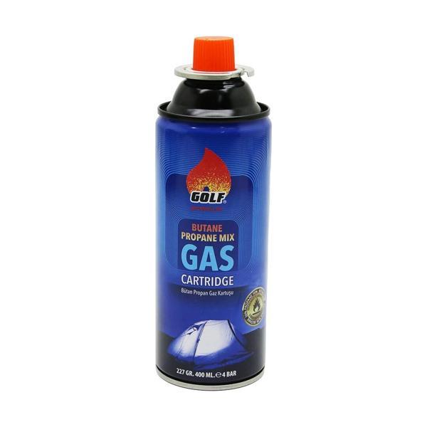 GOLF GAS PREMİUM BUTANE PROPANE MIX UZUN GAZ KARTUŞU 227GR/400ML (5365) - Image 1