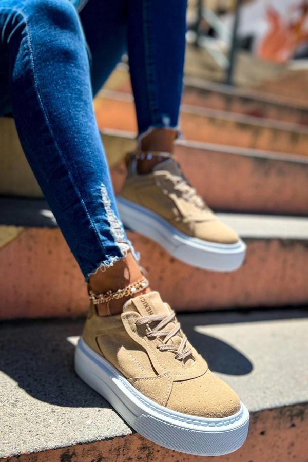 CH187 - SBT Kadın Ayakkabı KUM - Image 1