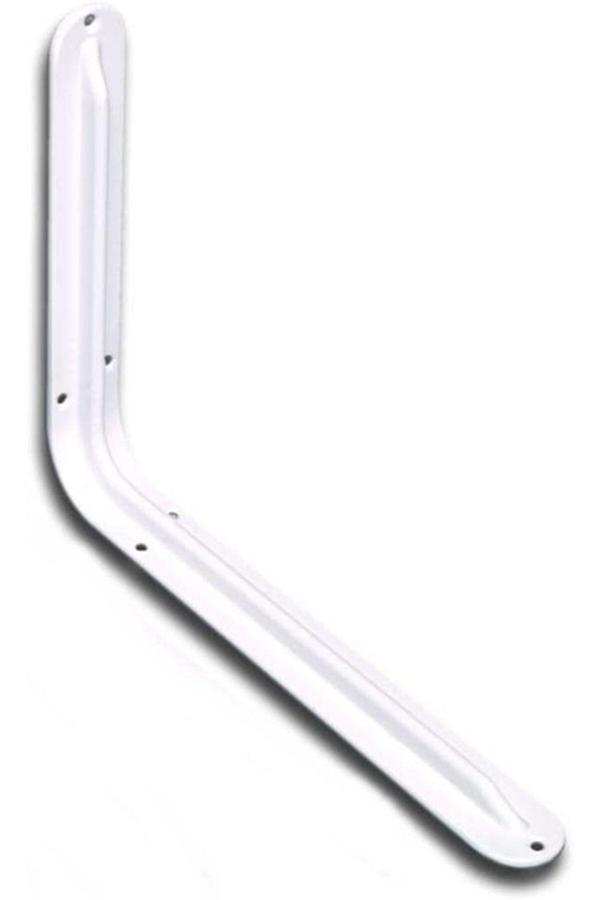 Storemax Raf Altı Raf Ayağı Konsol L Demir Beyaz 23 * 30 Cm - Image 1