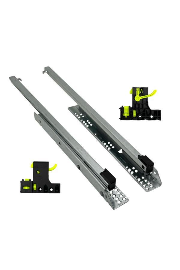 Yeniler Kısmi Açılım Frenli Çekmece Rayı 35Cm - Image 1