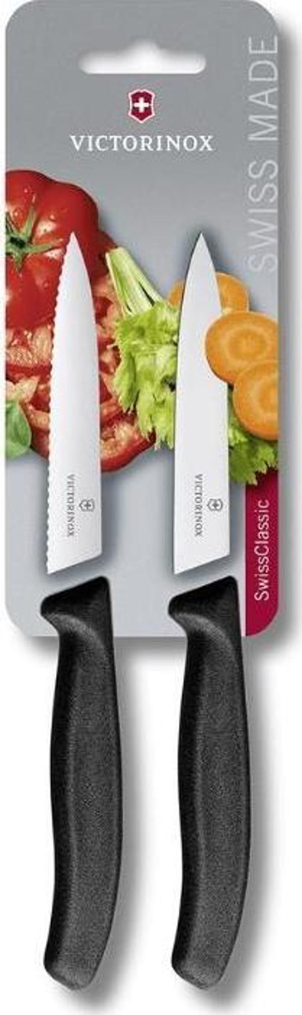 Victorinox VT 6.7793.B Soyma Bıçağı Düz+Testere Ağ İkili - Image 1