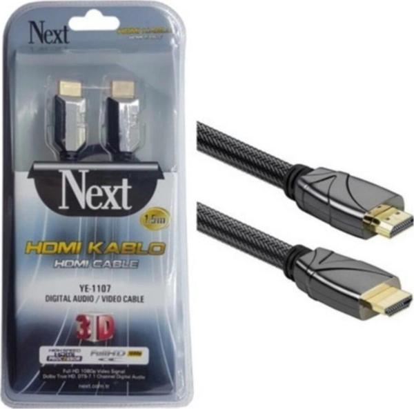 Next Ye-1107 Orjinal Hdmı Kablo 1.5 Metre Ye-1107 - Image 1