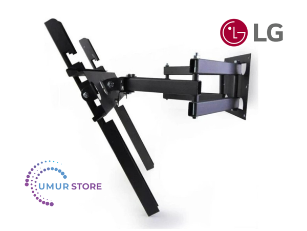 LG 55uq75006lf 55 139 Ekran Uyumlu Lcd Led TV Çift Kollu Hareketli Duvar Askı Aparatı - Image 1