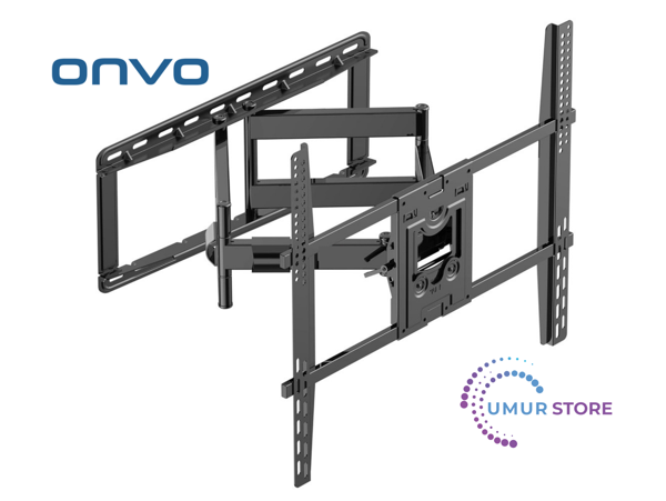 ONVO 75OVF9000UQ 75" 190 Ekran Uydu Alıcılı 4K Ultra HD Google Smart QLED Lcd Led Televizyon Büyük E - Image 1