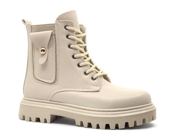 Feles Yandan Lastikli Postal Kadın Bot - Image 1