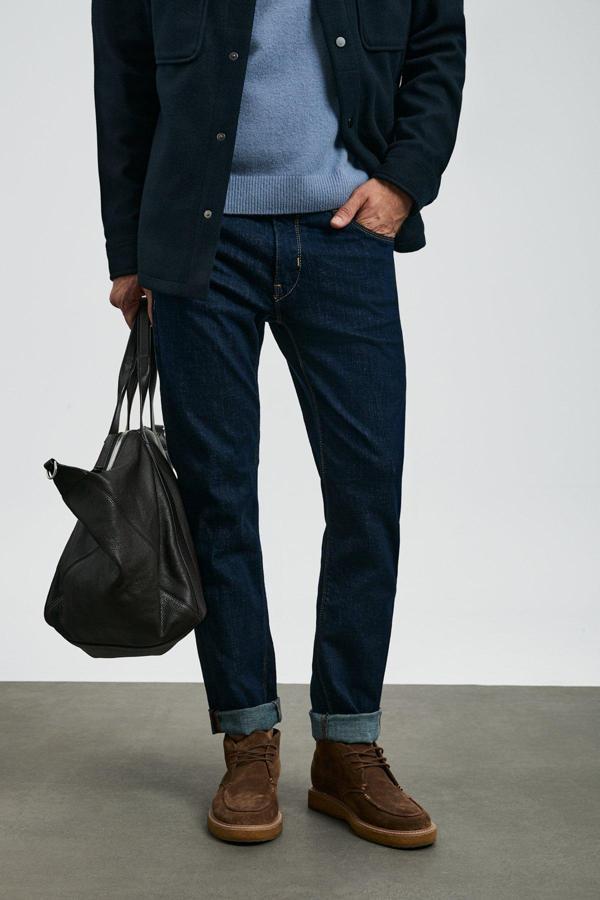 Lufian 112200226 Sky Smart Jean Erkek Pantolon Slim Fit Erkek Kot Pantolon - Image 1