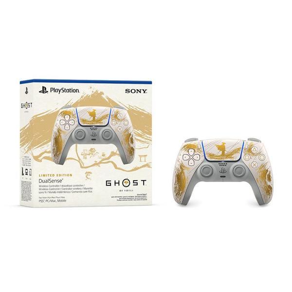 PS5 Dualsense® Kablosuz Kontrol Cihazı – Ghost Of Yotei™ Limited Altın Sürüm - Image 1