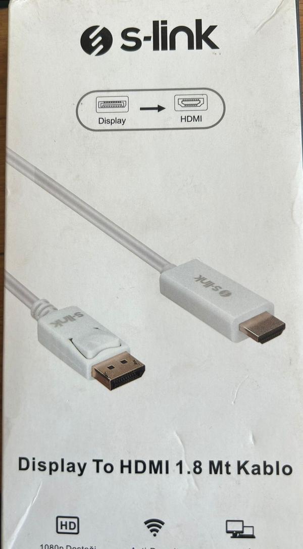 display to hdmı 1.8 mt kablo - Image 1