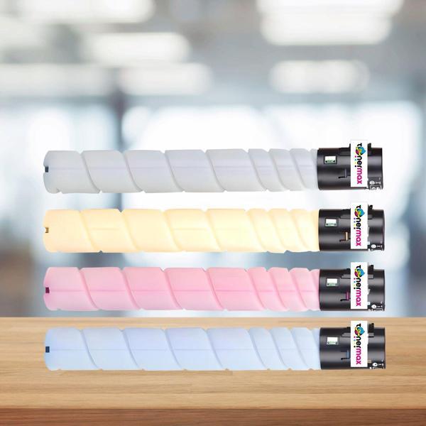 Konica Minolta TN-324 Muadil Toner Seti / Siyah - Mavi - Sarı -Kırmızı - Image 1