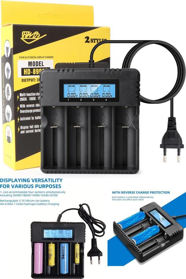 Gold Orion Akıllı Pil Şarj Cihazı – Güvenli ve Hızlı Şarj! - Image 1