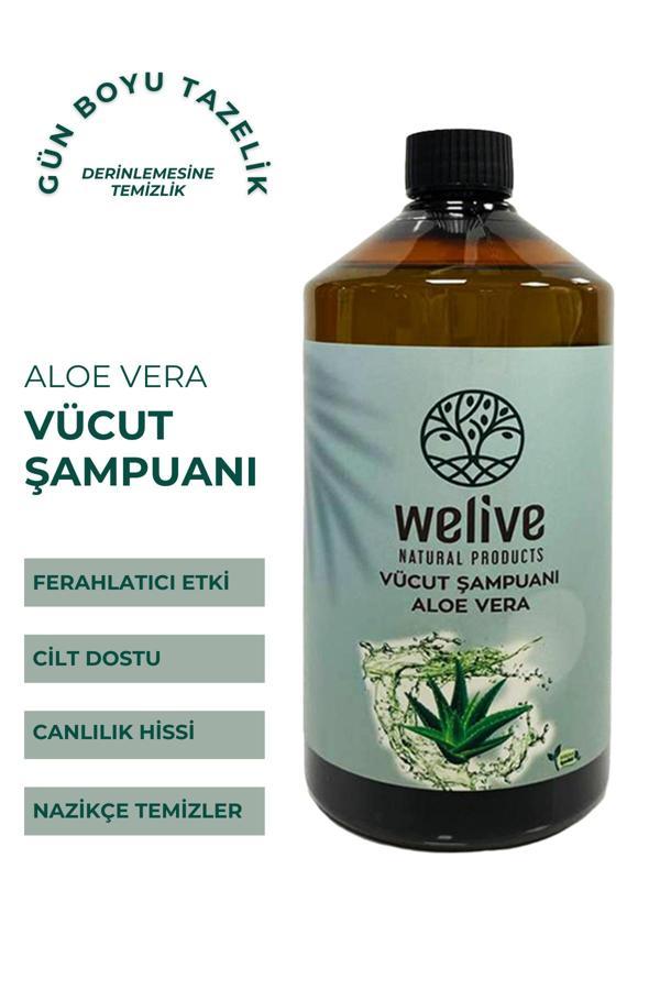 Welive Aloe Vera Duş Jeli 1000 Ml - Image 1