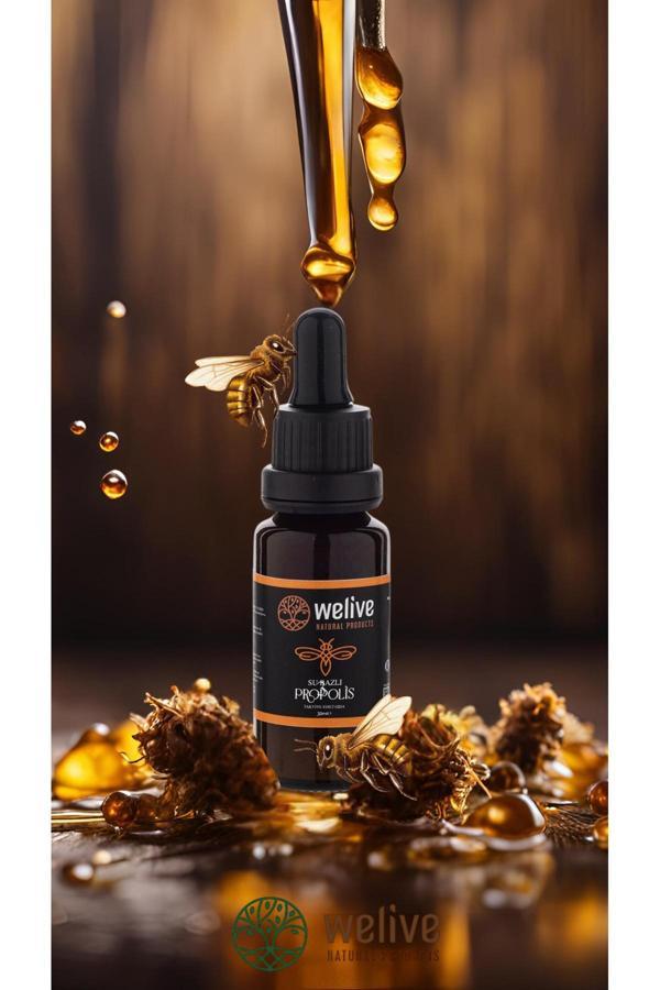 Welive Su Bazlı Propolis Damla Plus – 30 Ml – %10 Anadolu Propolisi, Alkolsüz - Image 1