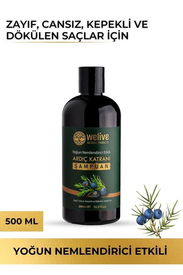 Welive Yoğun Nemlendirici Etkili Ardıç Katranı Şampuan - Image 1
