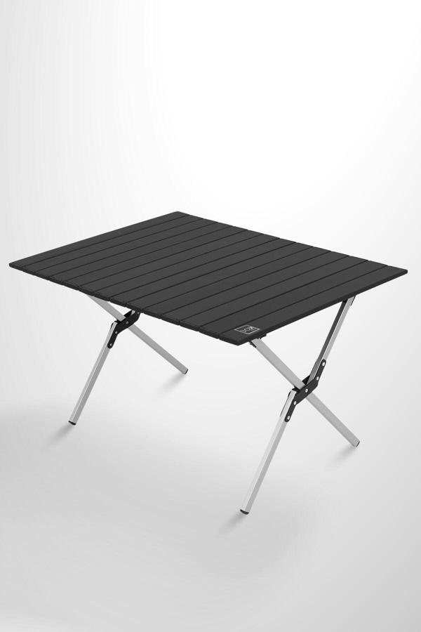 Box&Box Alüminyum, Katlanabilir Kamp ve Piknik Masası, Omuz Askılı Taşıma Çantasıyla, Large, Siyah  - Image 1