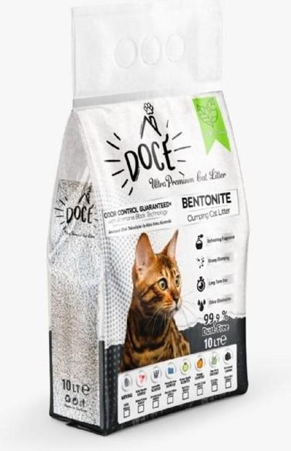 Doce 10 Lt Yoğun Aktif Karbonlu Kedi Kumu - Image 1
