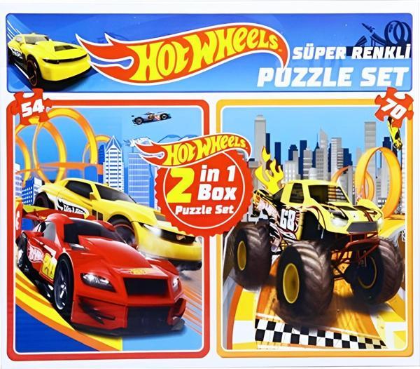 Diytoy Hot Wheels 2 in 1 Puzzle - Image 1
