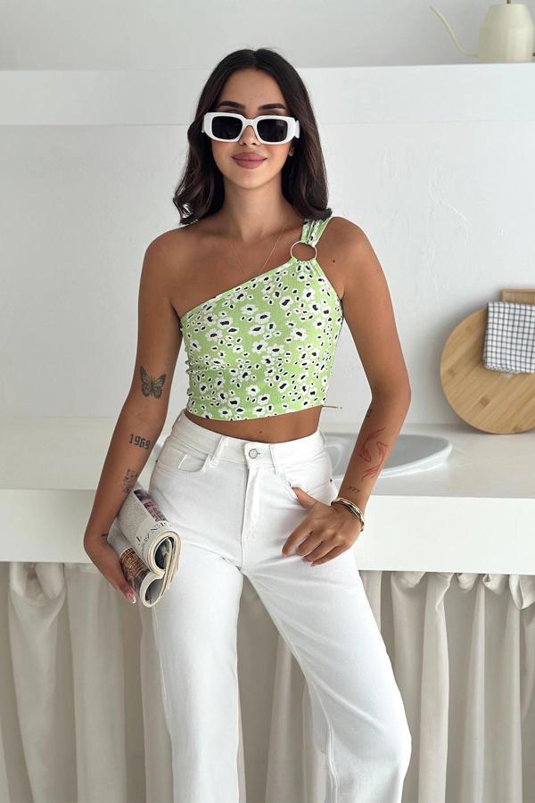 Tek Omuz Atlet Yeşil - Image 1