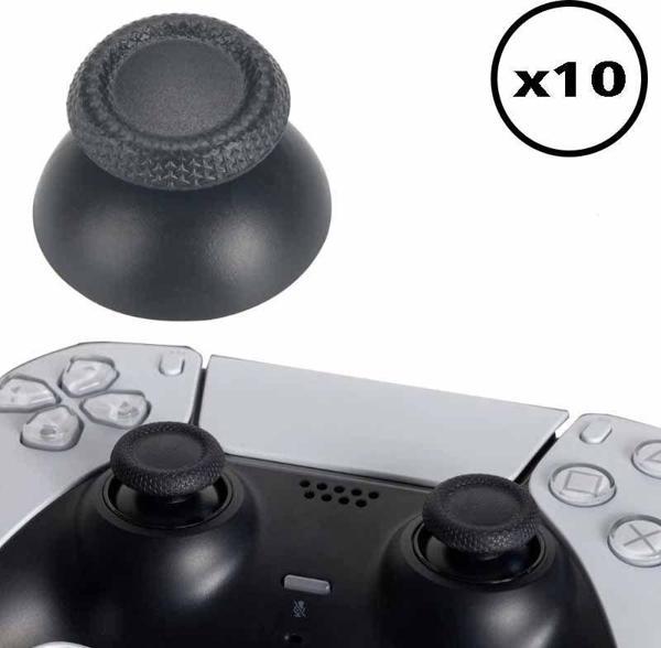 10 ADET Playstation 5 İçin Analog Başlık PS5 Topuz Kol Tamiri PS5 Uyumlu Yedek Parça Analog Cap - Image 1