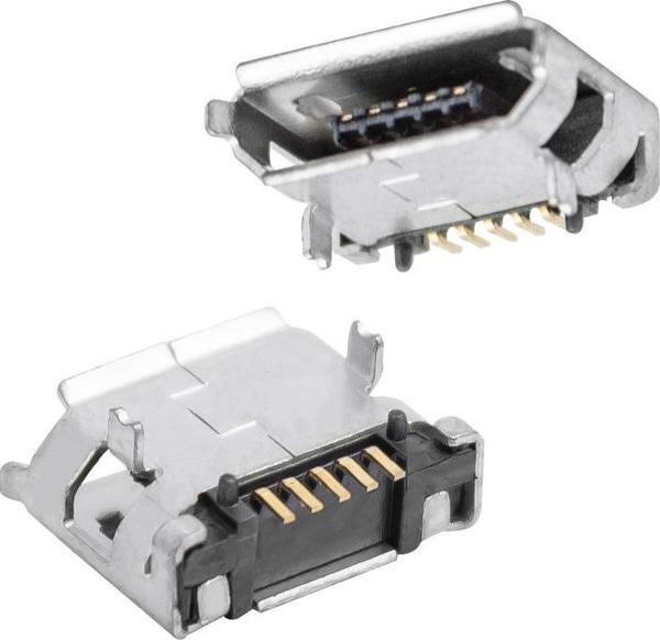 2 ŞASELİ PİNLİ MİCRO USB (IC-266A-2) - Image 1
