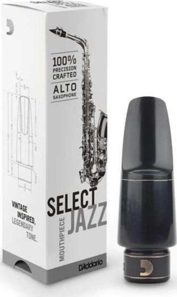 D\'Addario Woodwinds Select Jazz D8M Alto Saksafon Beki - Image 1