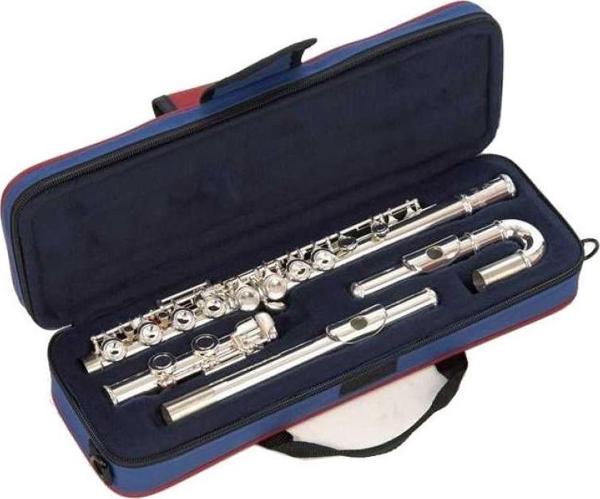 John Packer JP011CH Curved Silver Plated Yan Flüt - Image 1