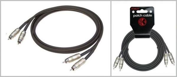 KIRLIN AP-401PR-2M-BK 2 Metre RCA Ses Kablosu - Image 1
