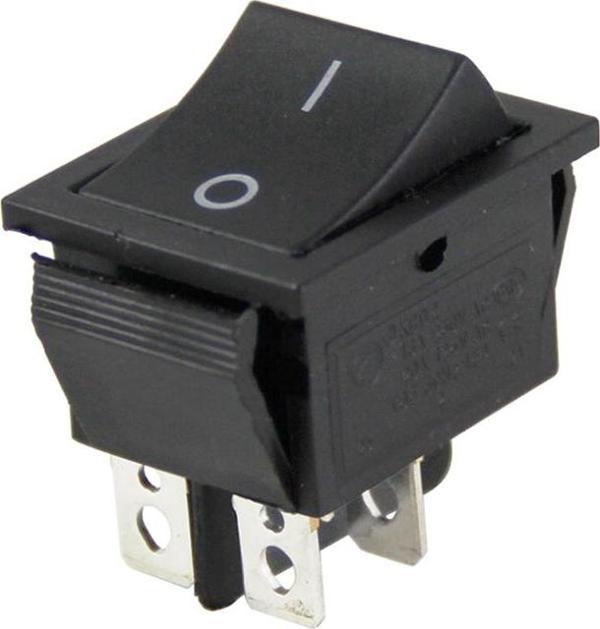 IŞIKSIZ GENİŞ ANAHTAR ON-OFF 4P YAYLI 4 BACAK AÇMA KAPAMA ANAHTARI (IC-109) - Image 1