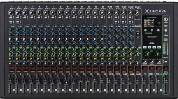 Mackie Onyx24 24-Kanal Analog Mikser (Multi-Track USB) - Image 1