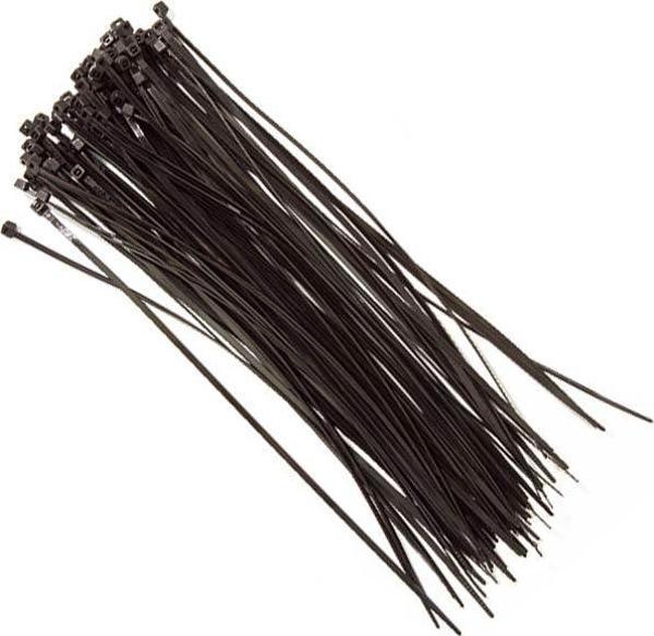 POWERMASTER 20 CM 3.6 MM SİYAH KABLO BAĞI (100LÜ PAKET) - Image 1
