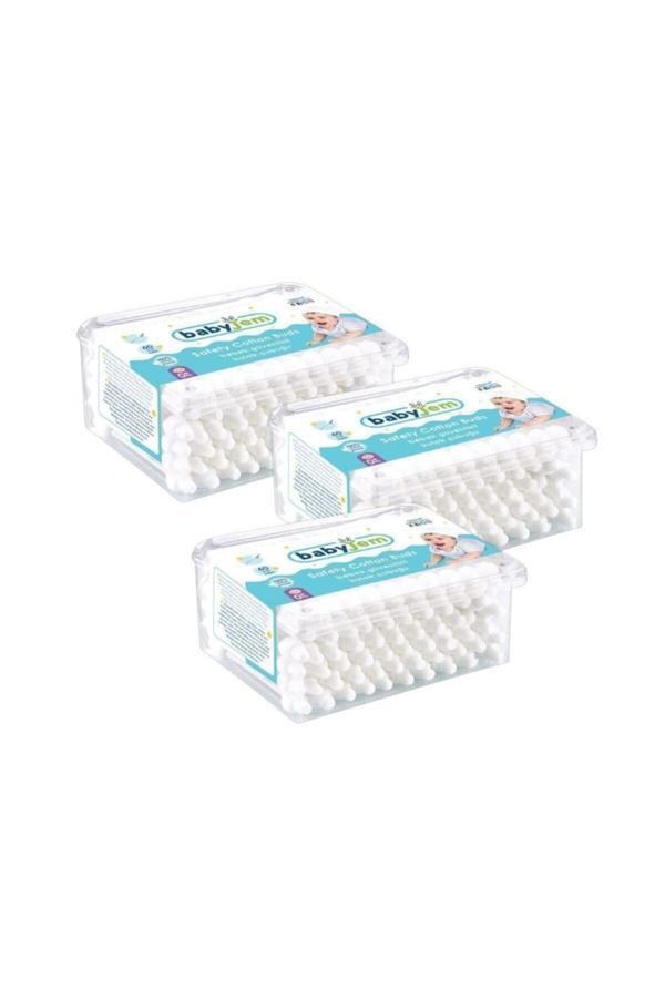 Babyjem Bebek Kulak Çubuğu 60 X 3 Adet - Image 1