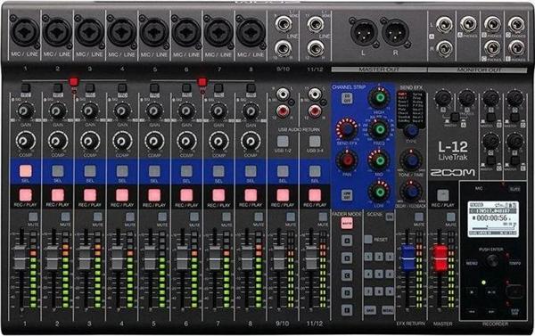 Zoom LiveTrak L-12 Dijital Mikser - Image 1