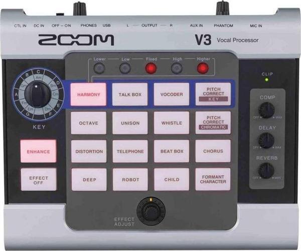 Zoom V3 Multi-Efekt Vokal Prosesörü - Image 1